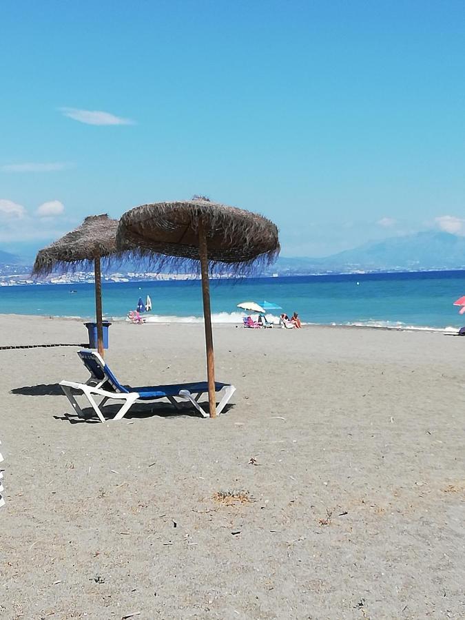Appartement Met Zeezicht En Vlakbij Het Strand Manilva Zewnętrze zdjęcie